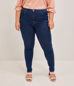 Calça Skinny Push Up Jeans Adáptavel Curve & Plus Size