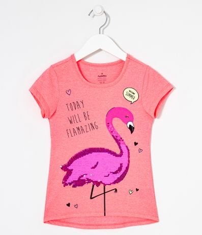 camisa flamingo renner