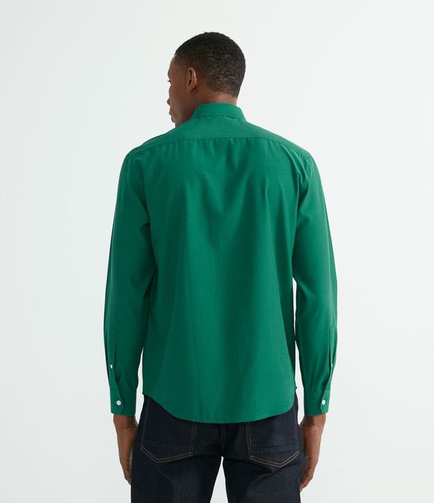 Camisa Comfort Manga Longa Xadrez | Marfinno | Verde | GG