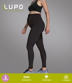 Legging Lupo Sport High Marrom - Compre Agora