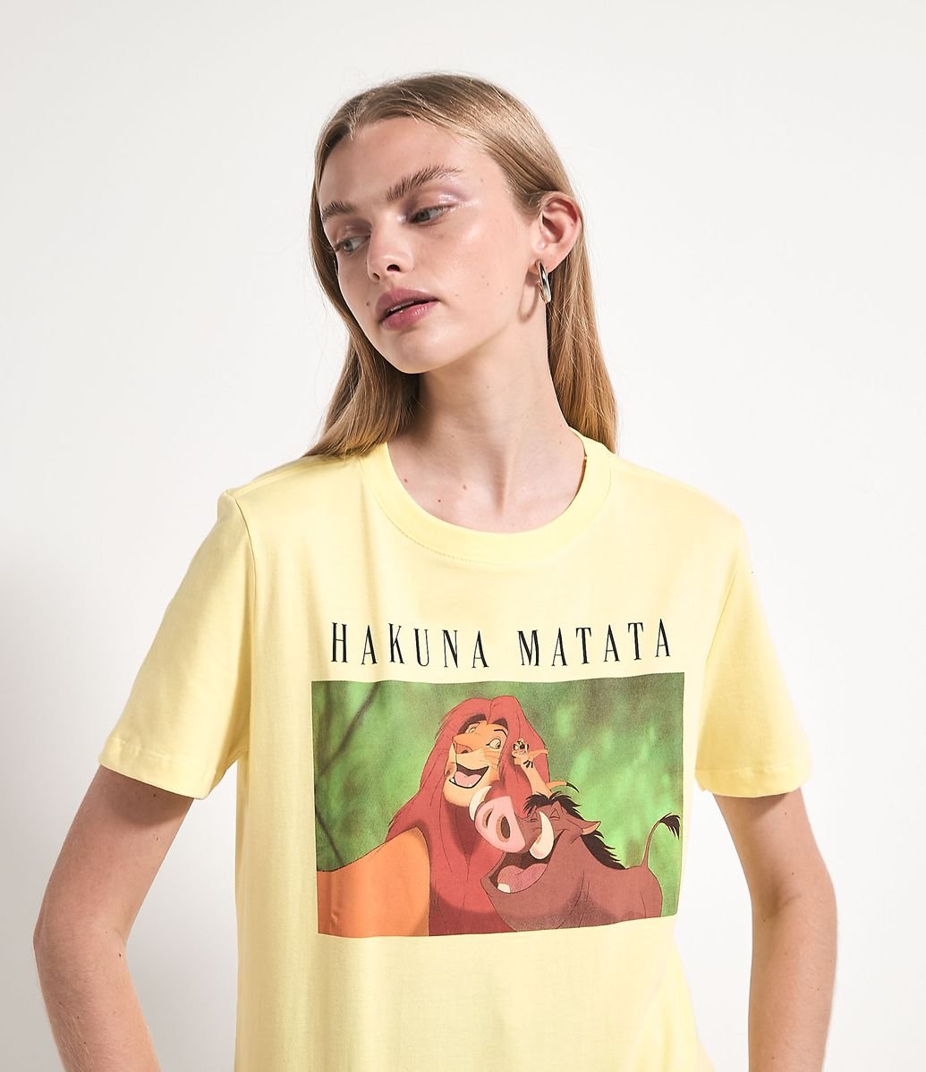 blusa hakuna matata renner