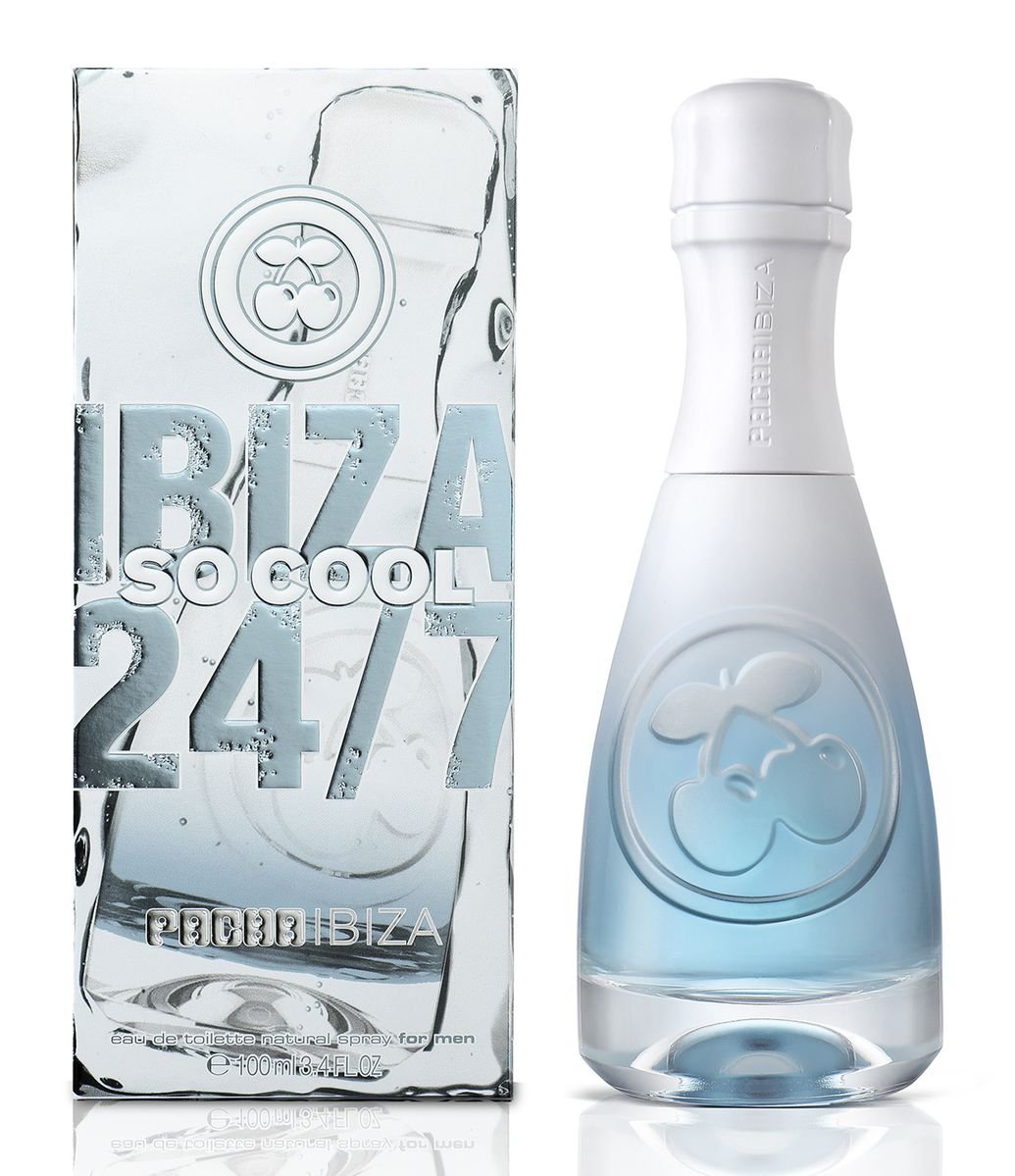 Perfume Masculino Pacha Ibiza 24/7 So Cool EDT 100ml