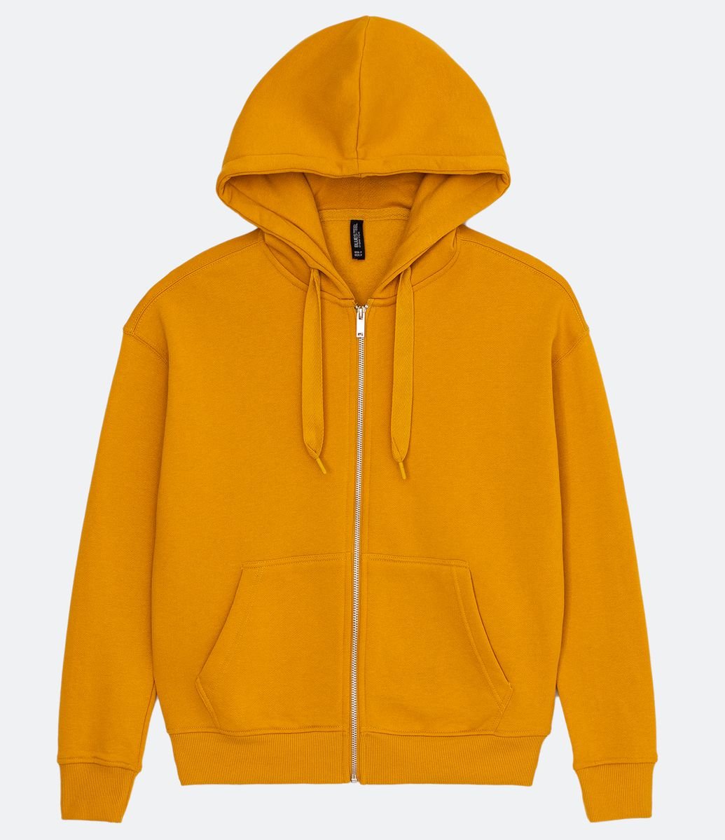 yellow moletom com capuz string