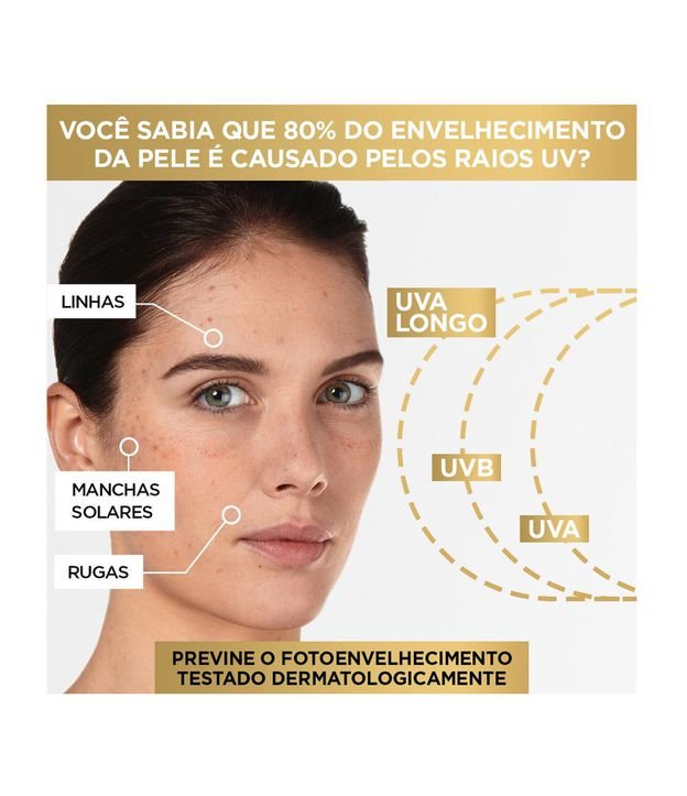 Protetor Solar Facial L'Oréal Paris UV Defender Antioleosidade FPS 60, 40g Escura 4
