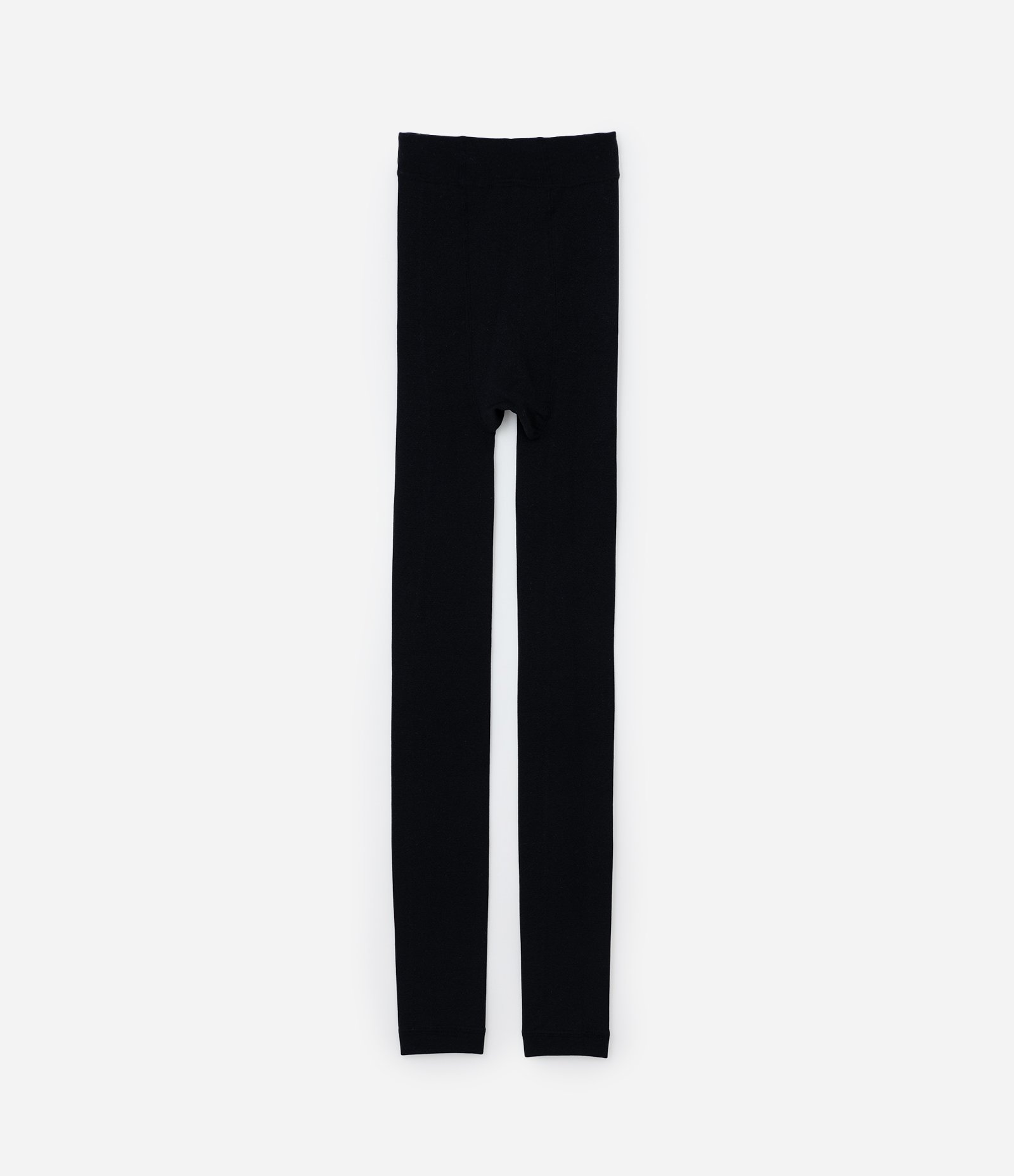 Meia Calça Legging em Fleece Sem Estampa Preto 3