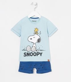 Conjunto Infantil Snoopy - Tam 1 a 5 anos