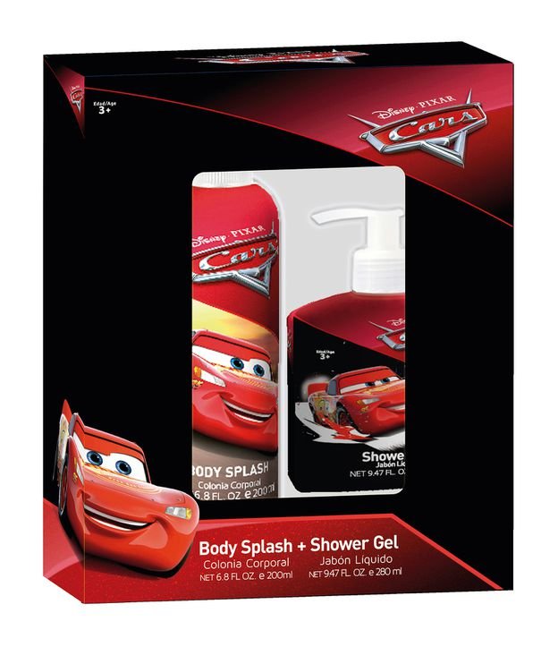 Kit Body Splash Disney Cars + Shower Gel KIT 1