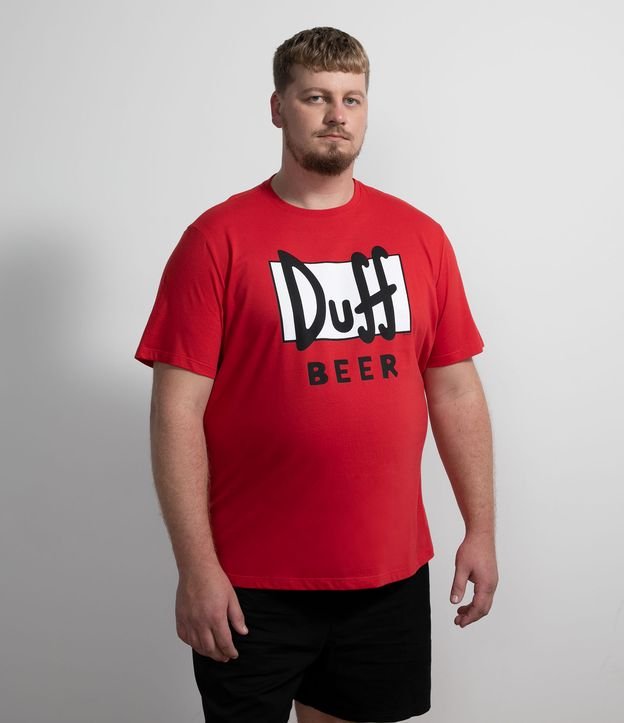 Camiseta Manga Curta Duff Beer - Cor: primarycolor11 - Tamanho: P