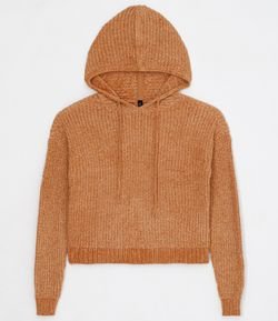 chenille moletom com capuz