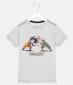 Camiseta Infantil Dragon Ball Z - Tam 5 a 14 anos