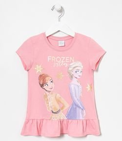 Blusa Infantil Frozen 2 - Tam 2 a 10 anos