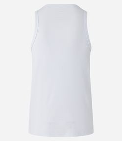 Regata Regular Básica em Ribana de Algodão