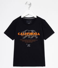 Camiseta Infantil California - Tam 5 a 14 anos