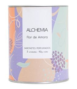 Kit Lata com 3 Sabonetes em Barra Alchemia 