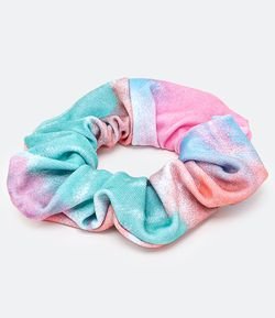 Scrunchie com Estampa Tie Dye