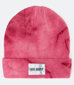 Gorro em Acrílico Tie Dye