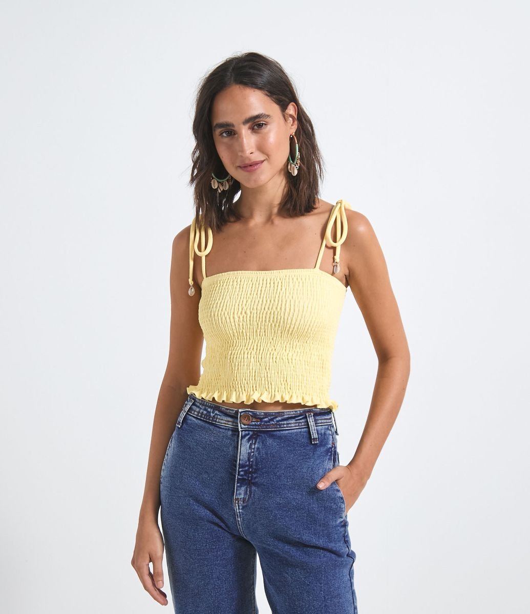 Blusa lastex renner Clearance