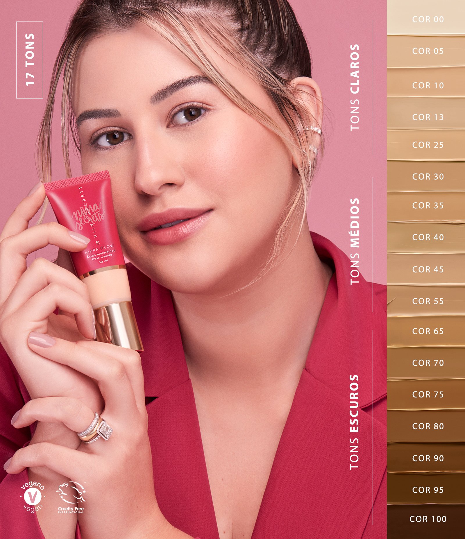 Base Líquida Hidra Glow Niina Secrets 30 3