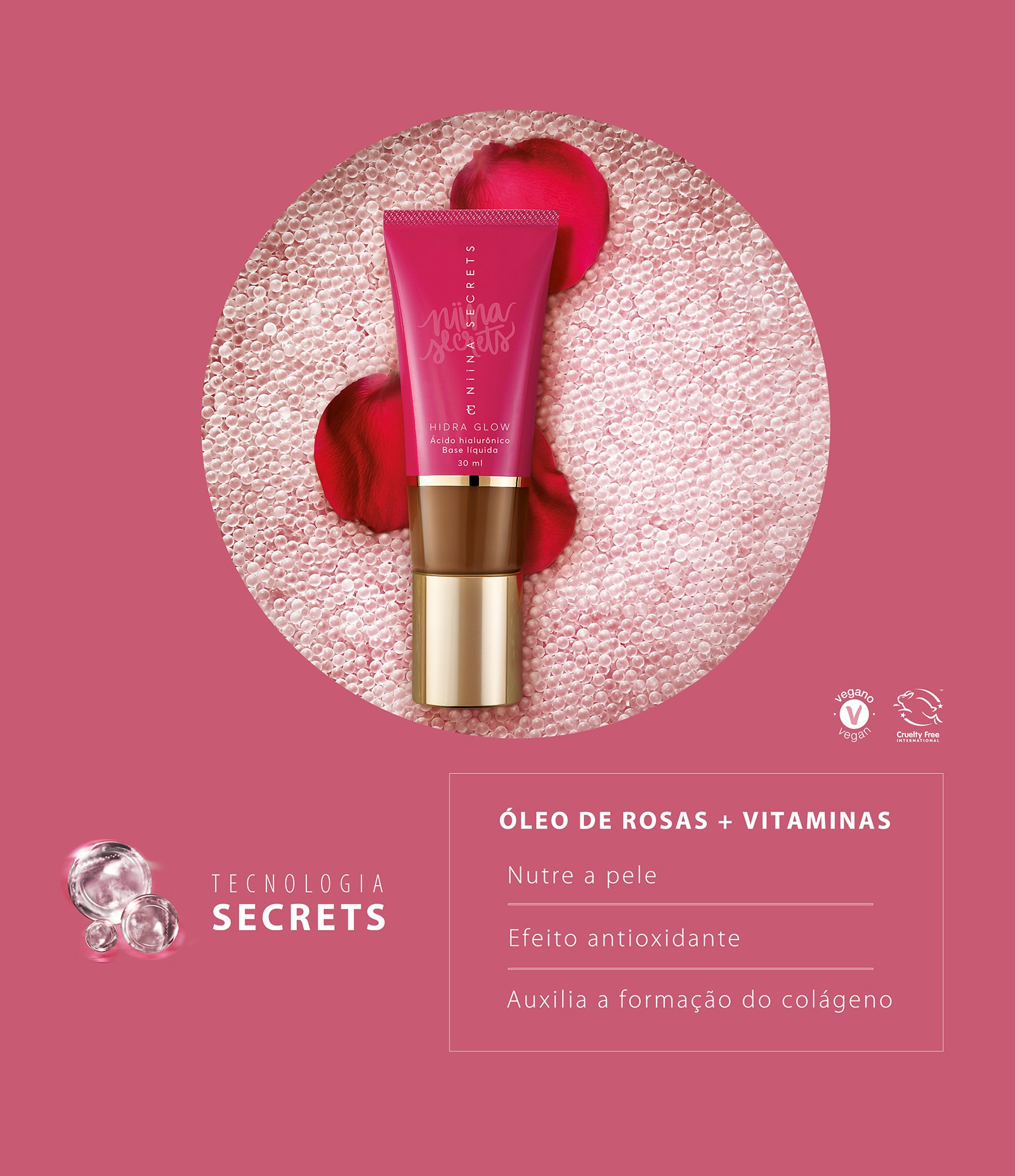 Base Líquida Hidra Glow Niina Secrets 2