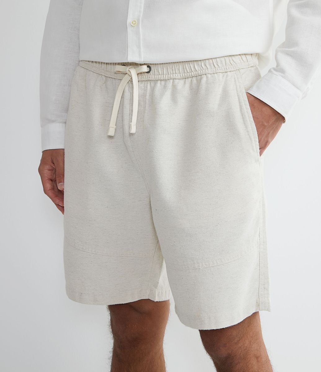 bermudas de algodão masculina