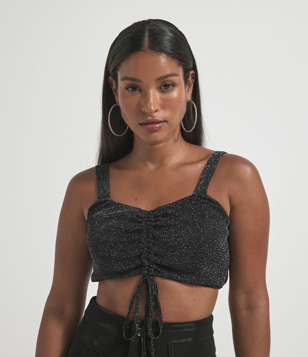 Regata Cropped com Decote e Amarração é boa?