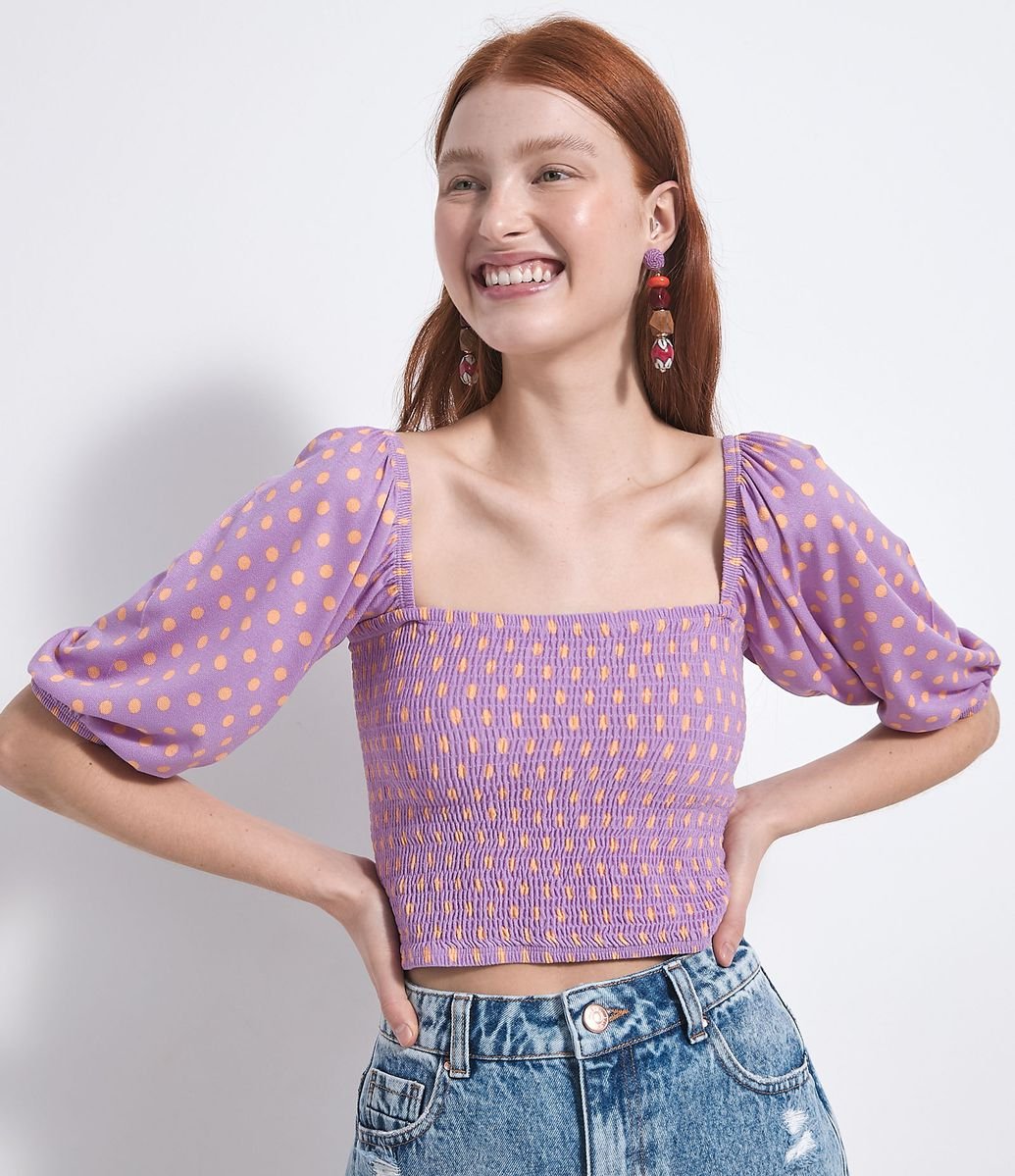 Blusa lastex renner Clearance