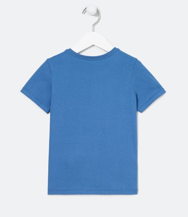 Camiseta Infantil Play in The Sea - Tam 1 a 5 anos | Póim (1 a 5 anos) | Azul | 04
