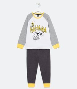 Pijama Infantil Snoopy  - Tam 2 a 6 anos