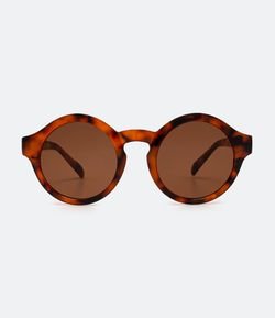 Óculos de Sol Feminino Modelo Redondo 