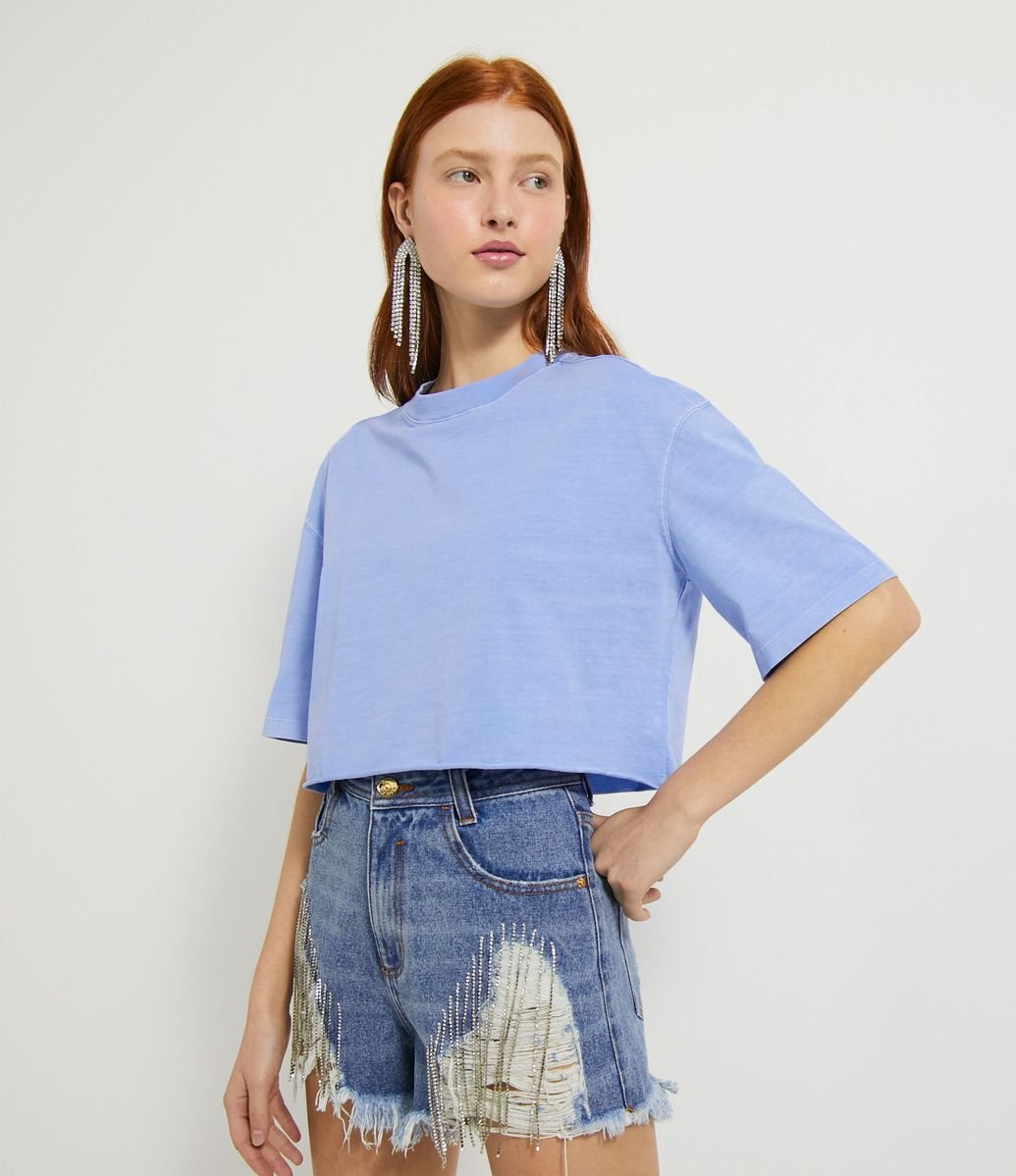 Blusa cropped lisa Clearance