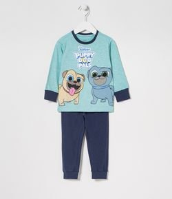 Pijama Infantil Longo Estampa Puppy Dog Pals - 1 a 4 anos