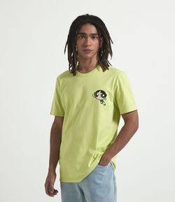 Camiseta Manga Curta com Estampa Docinho