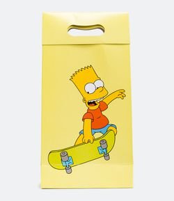 Embalagam de Presente Estampa Localizada Simpsons