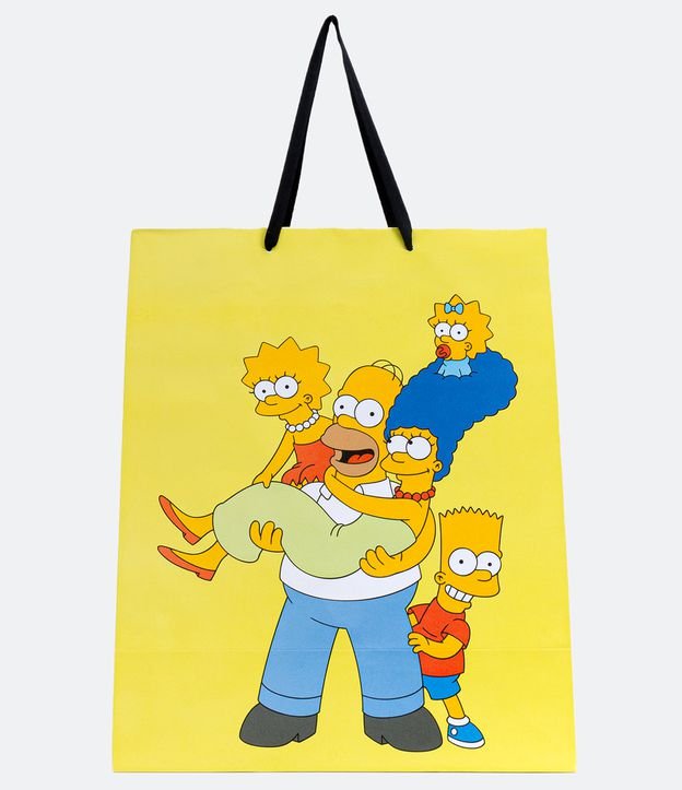 Embalagem de Presente Estampa Simpsons