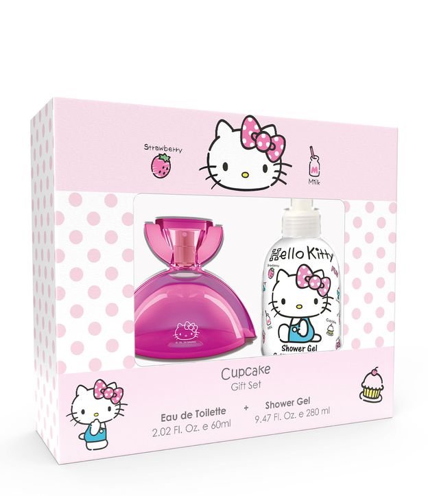 Kit Perfume Hello Kitty Cup Cake Eau de Toilette + Shower Gel KIT 1