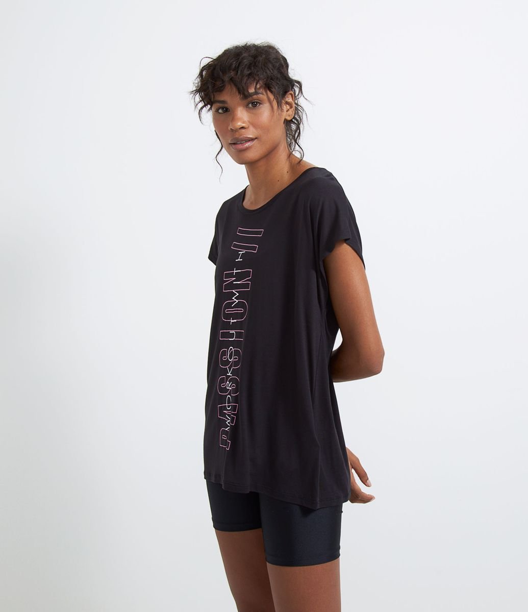 Camiseta Esportiva Manga Curta sem Cava Estampa Passion é boa?