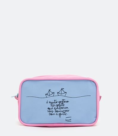 Menor preço em Nécessaire Tijolo Estampa Localiza Um Cartao