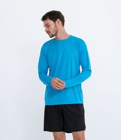 Camiseta Esportiva Manga Longa com Proteção UV