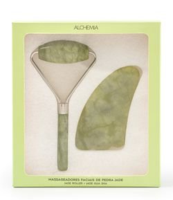 Kit de Massageadores Faciais de Pedra Jade Alchemia