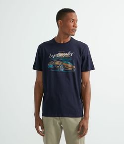 Camiseta Comfort com Estampa Los Angeles
