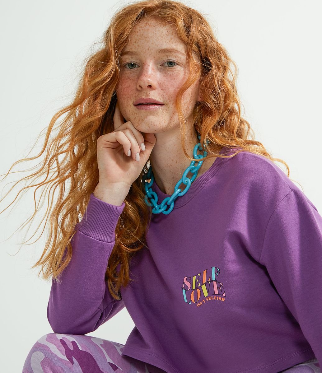 more self love moletom com capuz