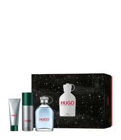 Kit Perfume Masculino Hugo Boss Hugo Man EDT + Gel De Banho + Desodorante 