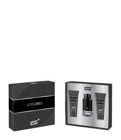 Kit Perfume Masculino Montblanc Explorer Eau de Parfum + After Shave + Shower Gel