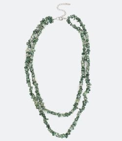 Colar Camadas de Cascalhos 