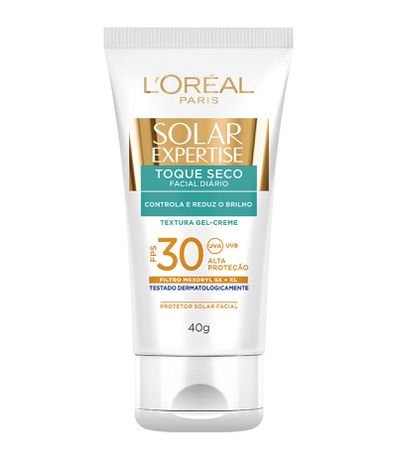 Protetor Solar Facial L'Oréal Paris Solar Expertise Toque Seco FPS 30, 40g é boa?