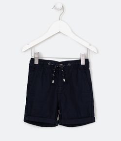 Bermuda Infantil em Sarja com Amarração - Tam 1 a 5 anos