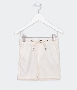 Bermuda Infantil em Sarja com Amarração - Tam 1 a 5 anos