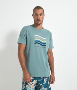 Camiseta Comfort com Estampa Wind & Water