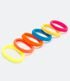 Imagem miniatura do produto Kit 6 Gomitas Para El Pelo Multicolores 1