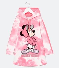 Vestido Infantil Tie Dye Mickey - Tam 4 a 12 anos